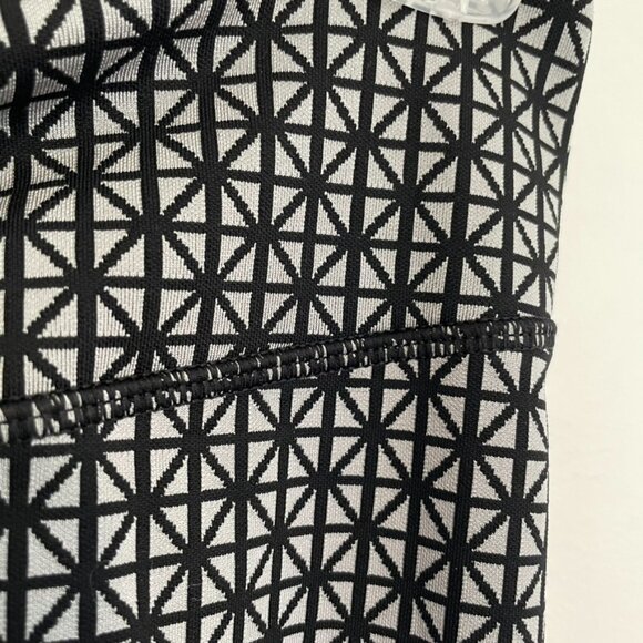 LULULEMON Wunder Under Pant Full-On Luon Tri Geo Silver Spoon Black Leggings 4 - Picture 11 of 16